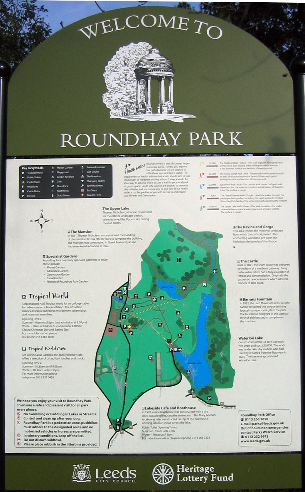 Leeds parks and green spaces - a member's guide